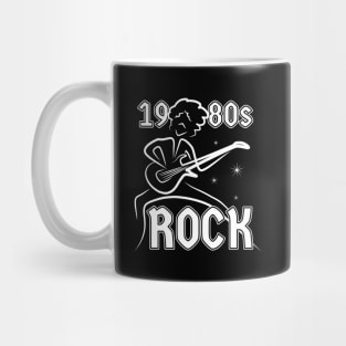 1980s Rock Music Guitarists Mug